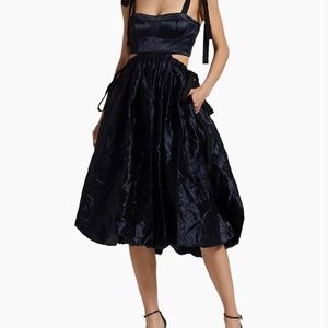 Ulla Johnson Gabrielle Cut-Out Bustier Dress